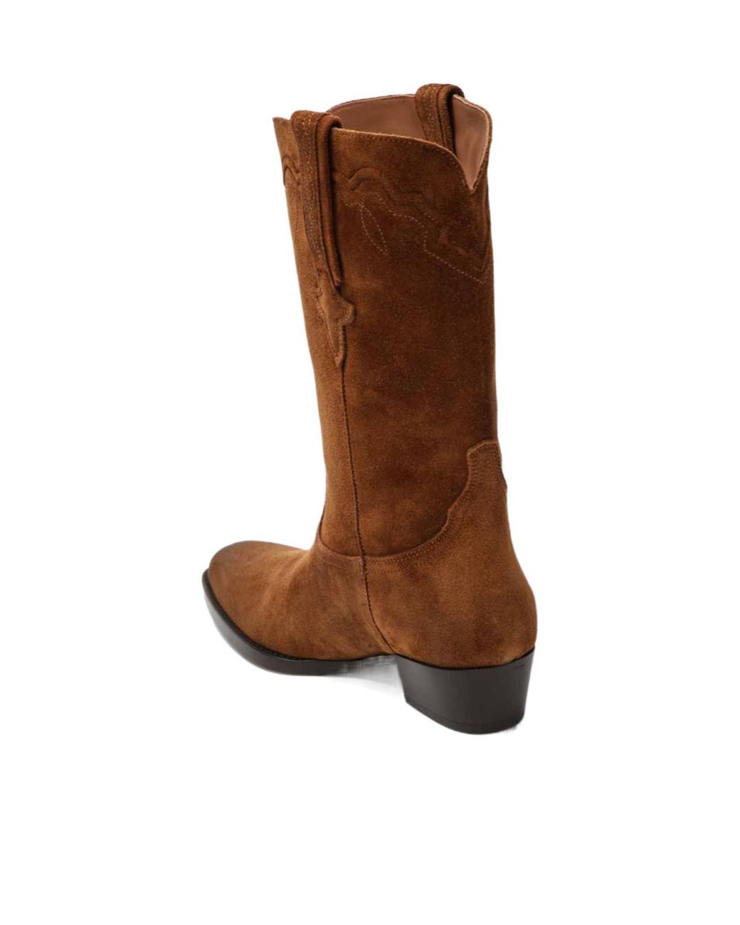 Paris Texas Brown Slip On Ankle Boots