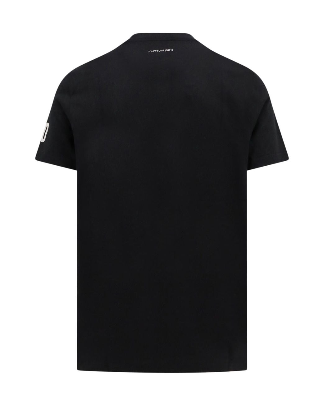 Courreges Black Courrèges Ac Straight Printed T-Shirt for men