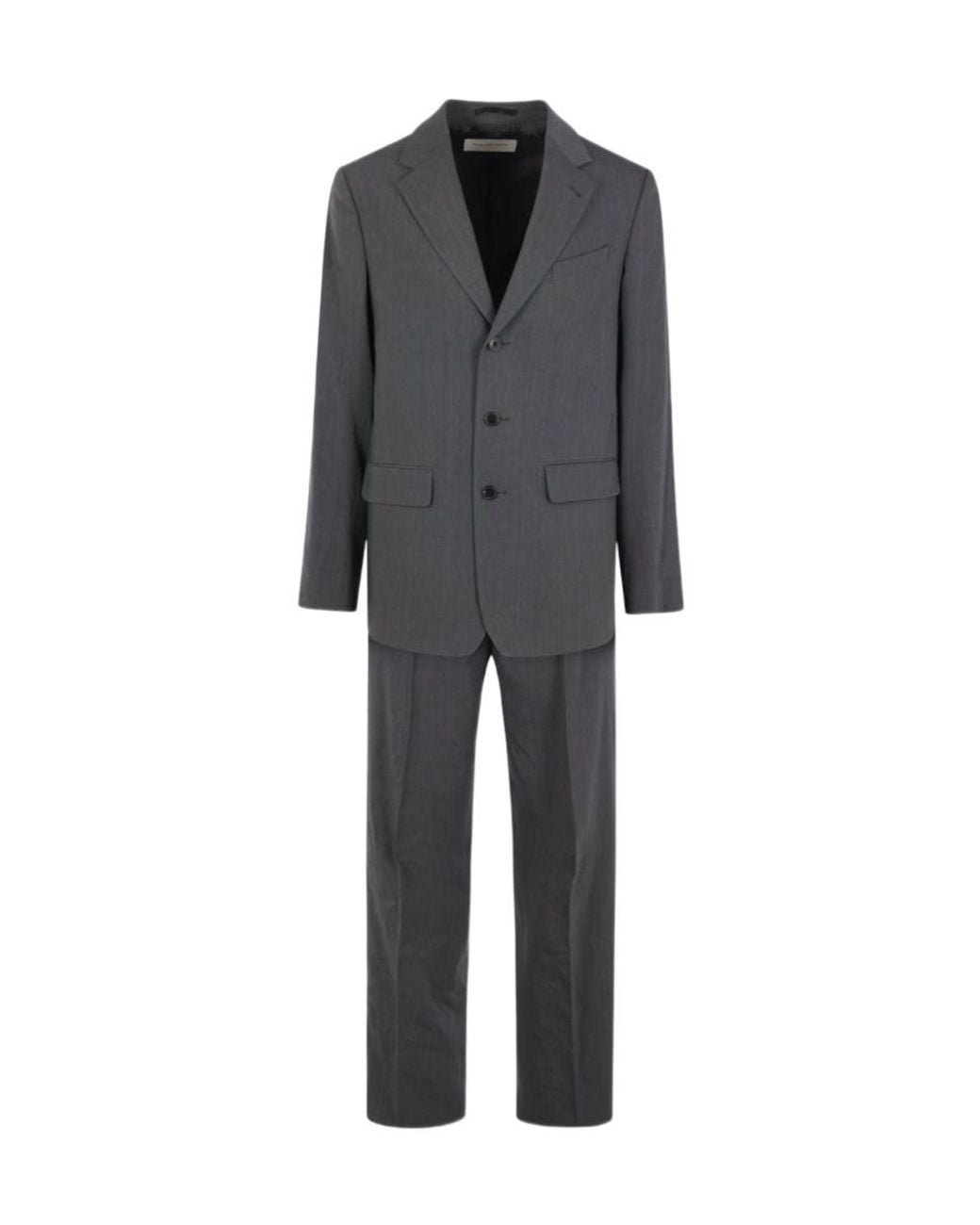 Dries Van Noten Black Kiel Two-Piece Suit for men