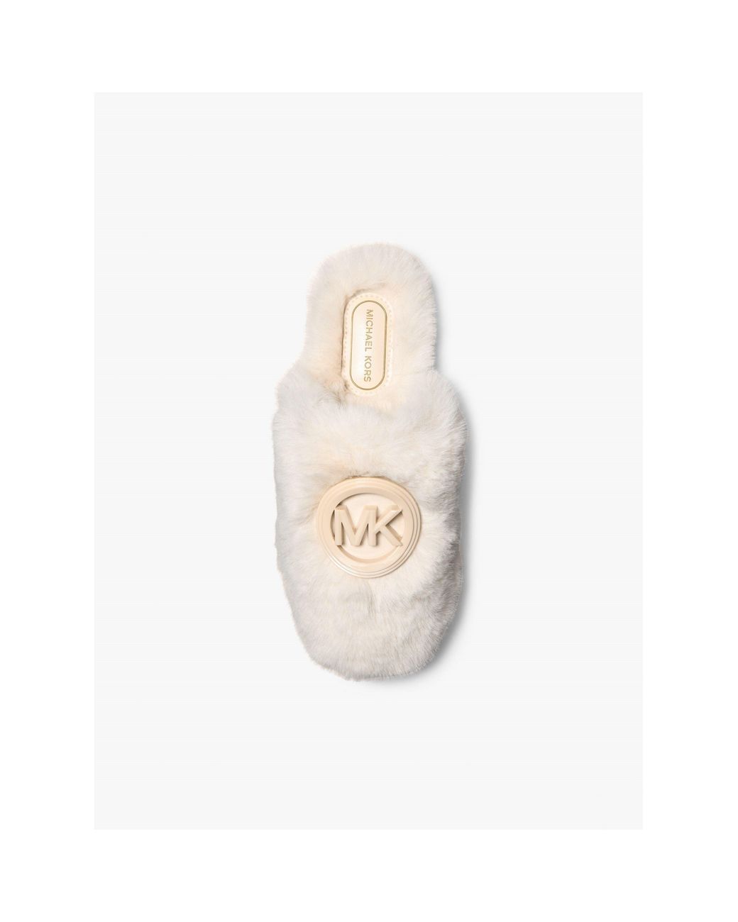 MICHAEL Michael Kors White Logo Details Mules