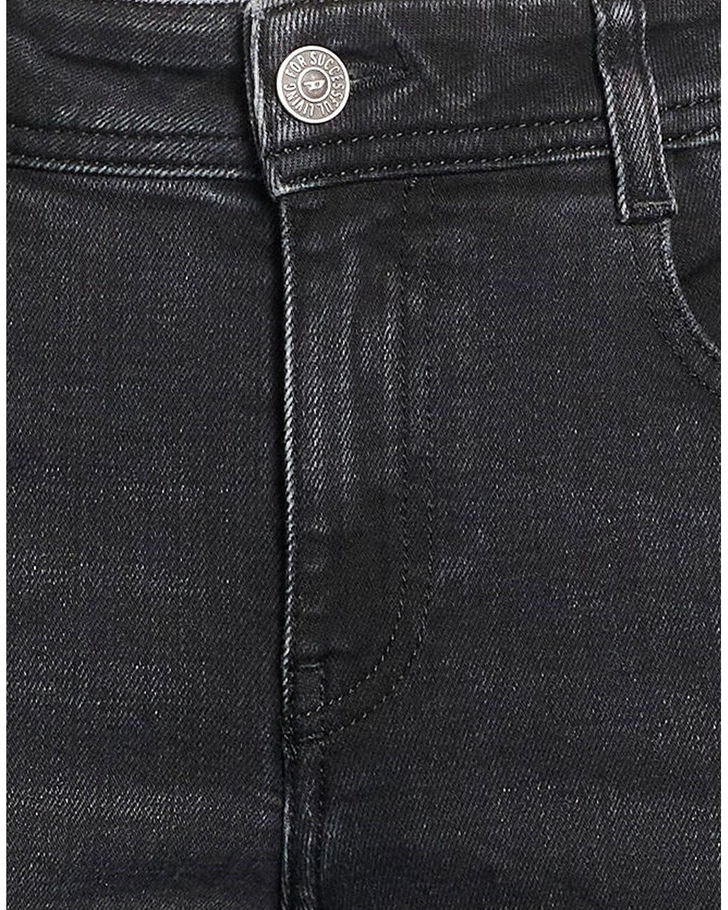 DIESEL Black Denim Trousers