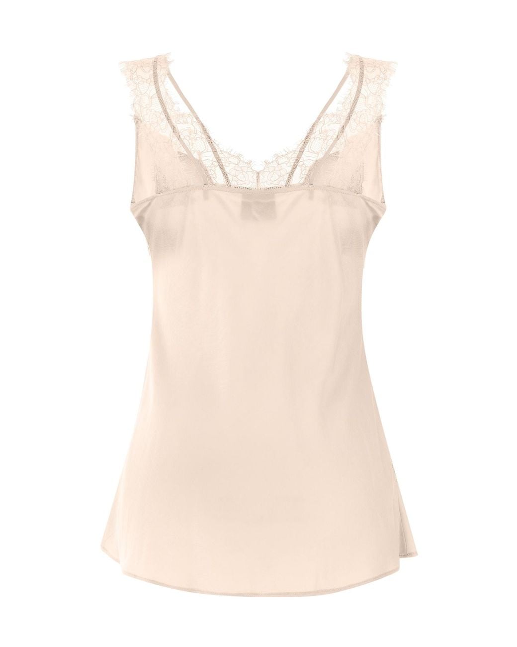 Pinko Natural Lydia Lace Detailed Top
