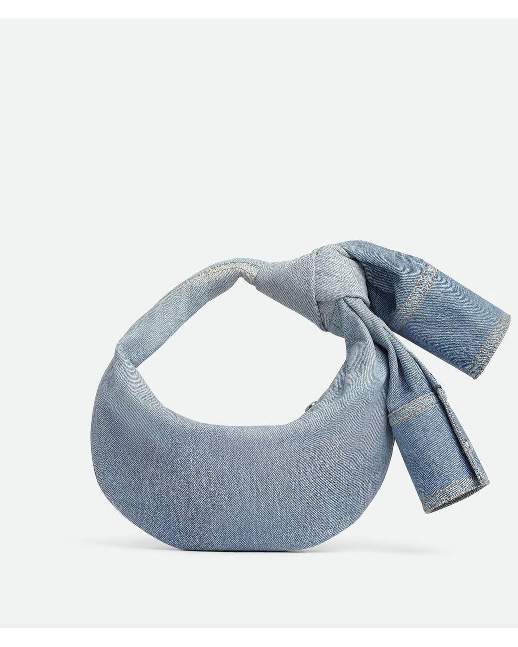Bottega Veneta Blue Knot Detailed Mini Jodie Handbag