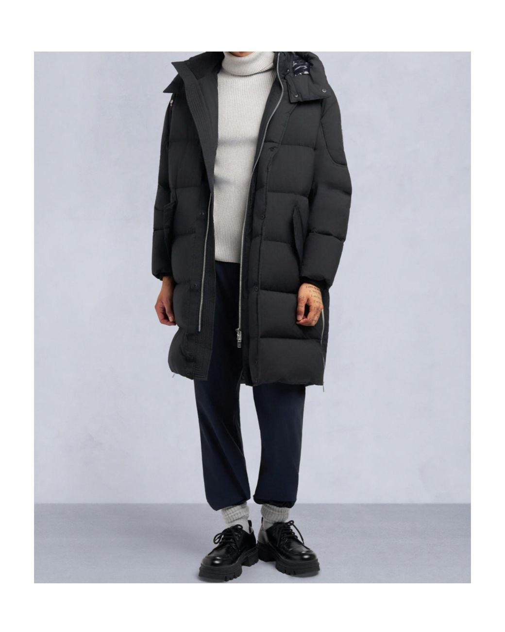 Moose Knuckles Black Parkas for men