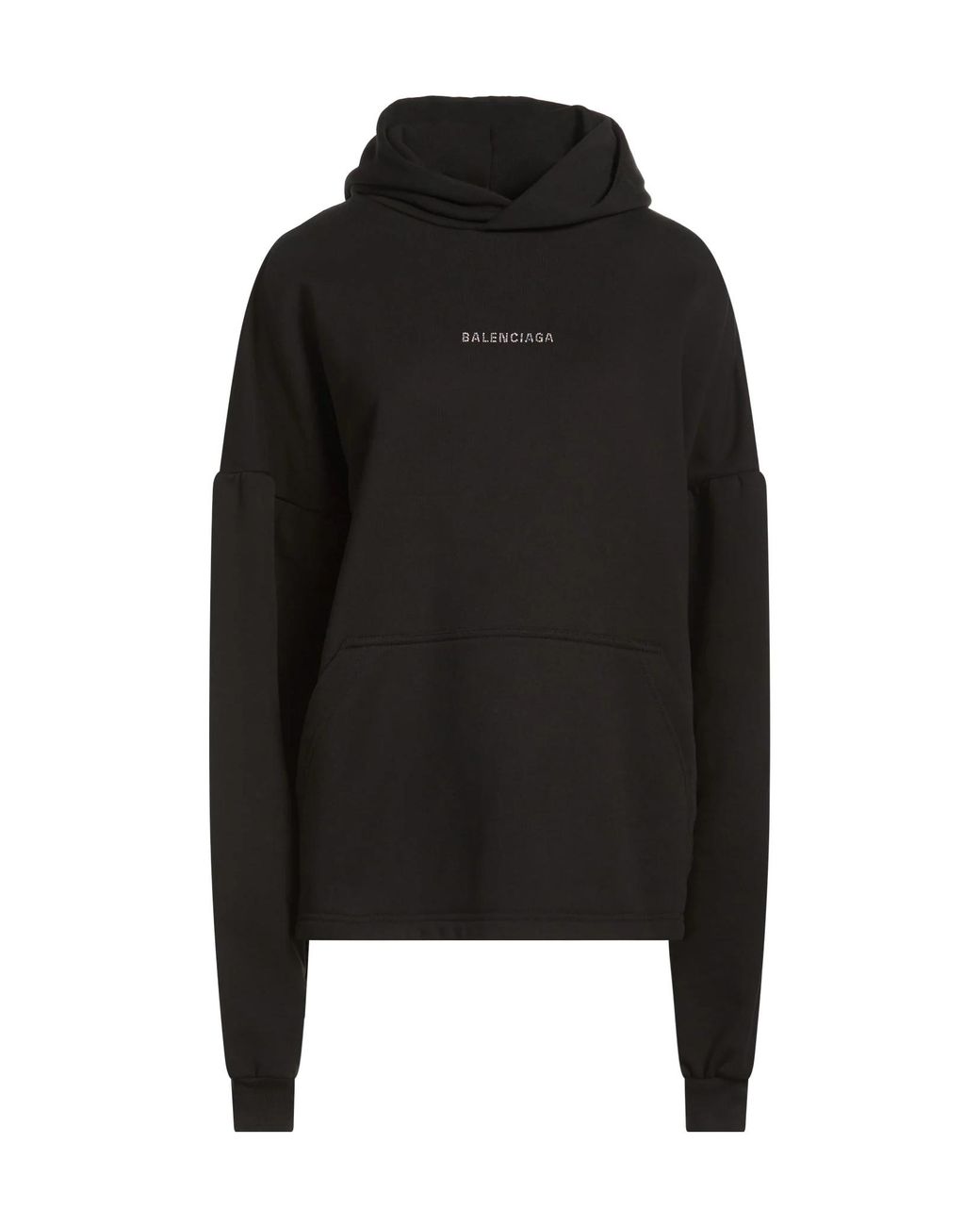 Balenciaga Black Hooded Track Jackets