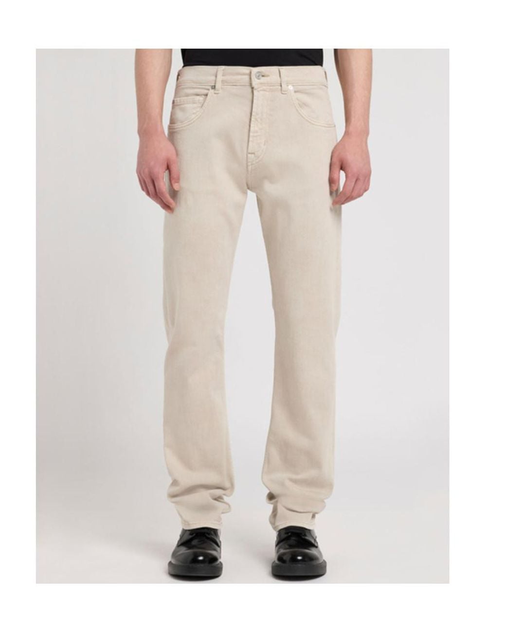 7 For All Mankind Pink The Straight Jeans for men
