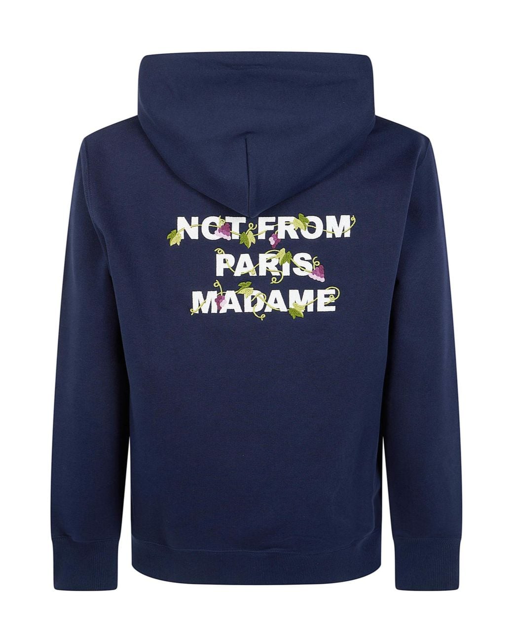 Drole de Monsieur Blue Drôle De Monsieur Drawstring Hoodie for men