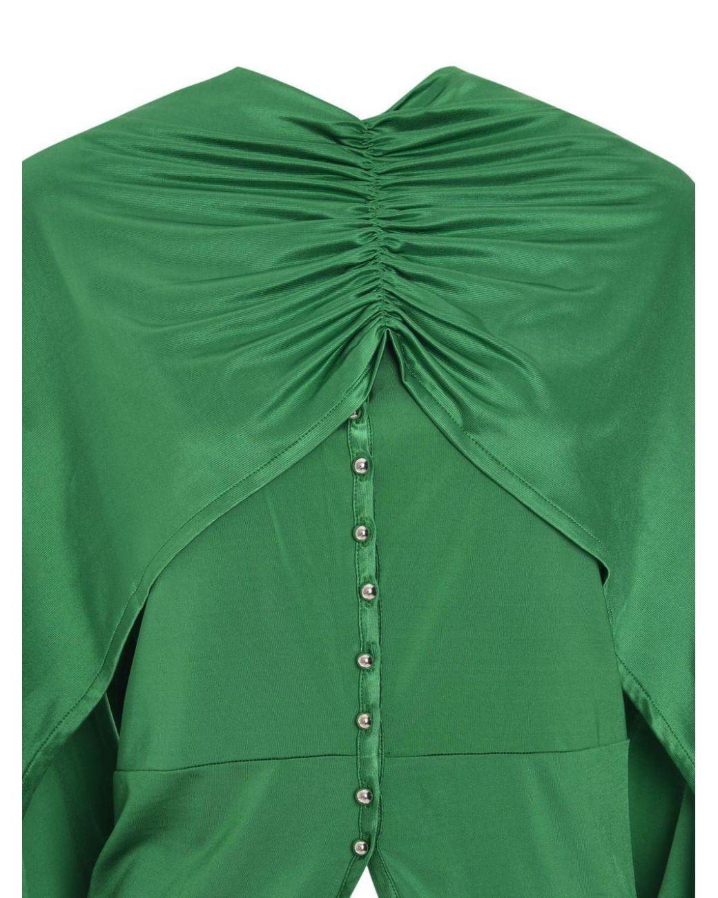Rabanne Green Haut Blouse