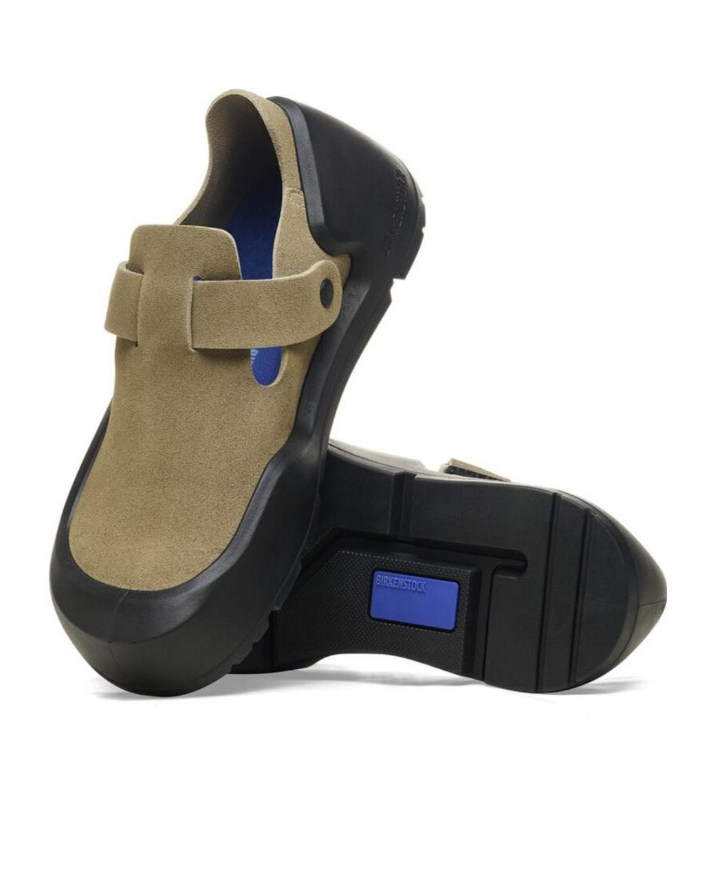 Birkenstock Brown Reykjavik Buckled Clogs for men
