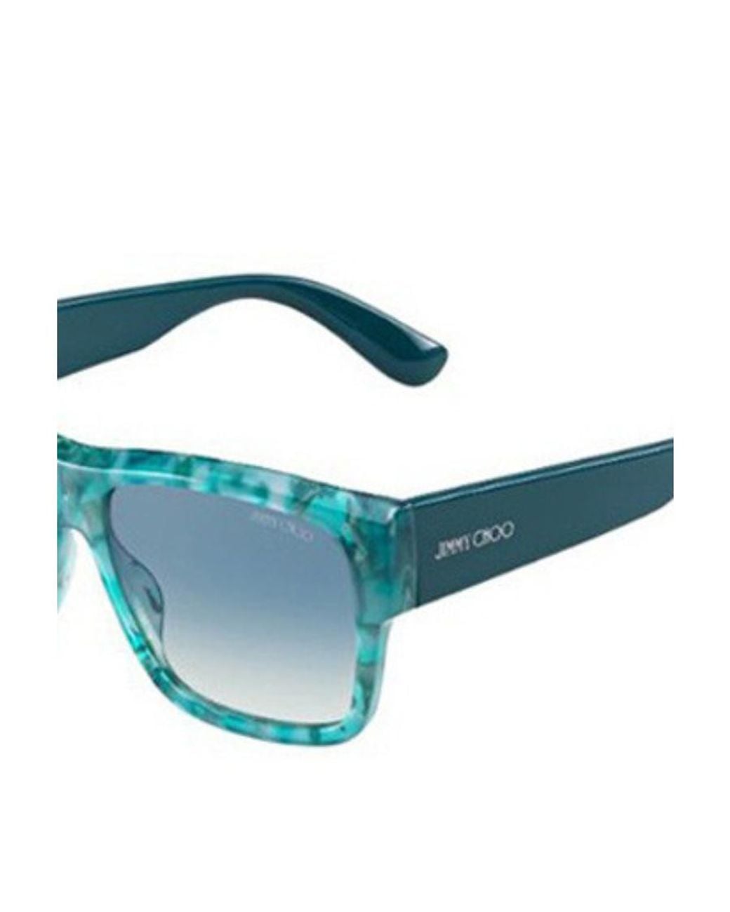Jimmy Choo Blue Logo Sunglasses