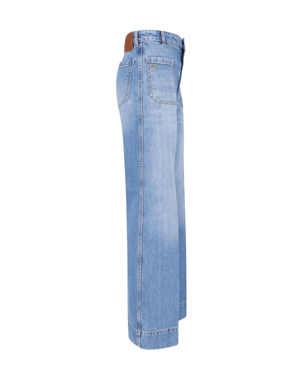 Victoria Beckham Blue Alina Stretch Jeans