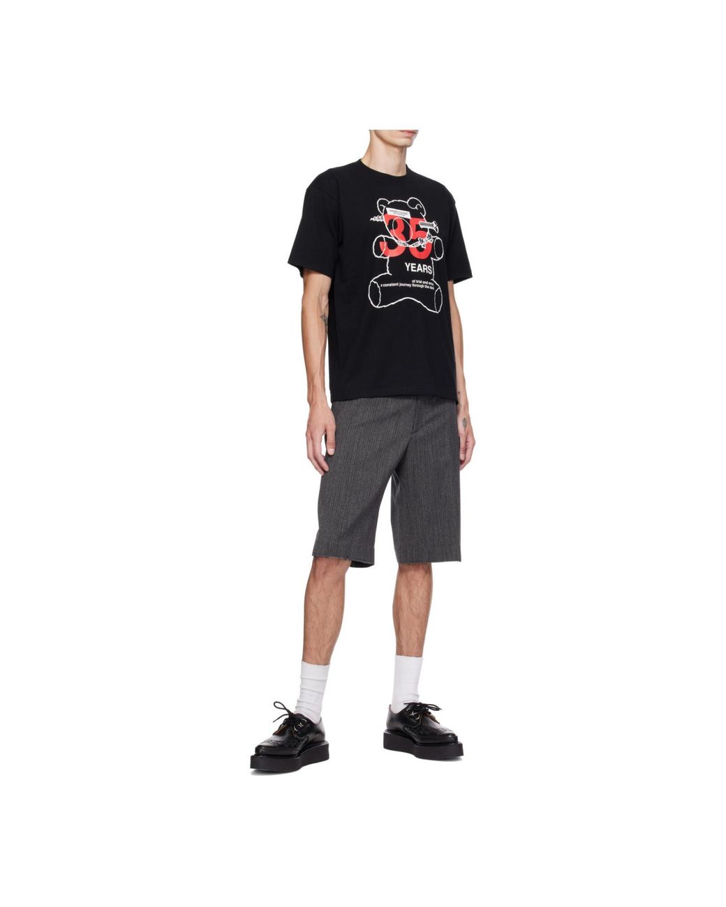 Undercover Black 35 Years T-Shirt for men