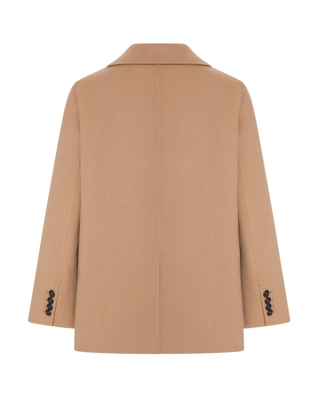 Max Mara Natural 'S Lukas Double-Breasted Tailored Blazer