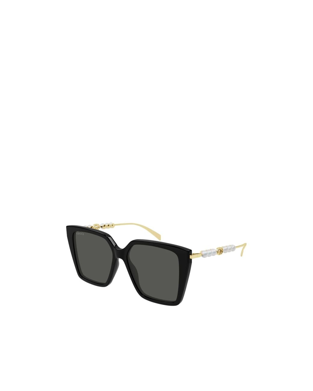 Gucci Black Eyewear Square Frame Sunglasses