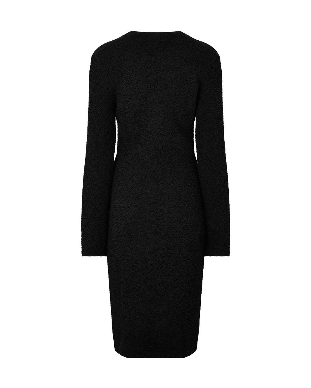 Bottega Veneta Black Knitted Jumper Dress