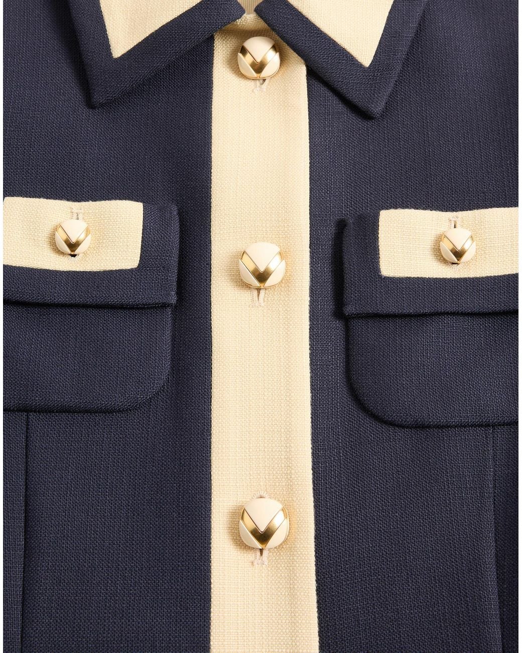 Valentino Blue Caban