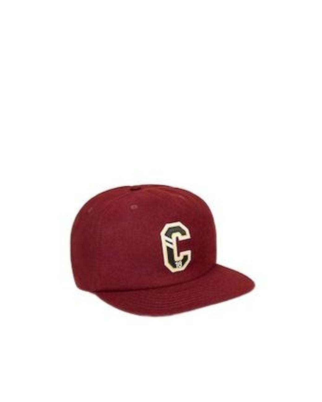 Céline Red Trucker Cap for men