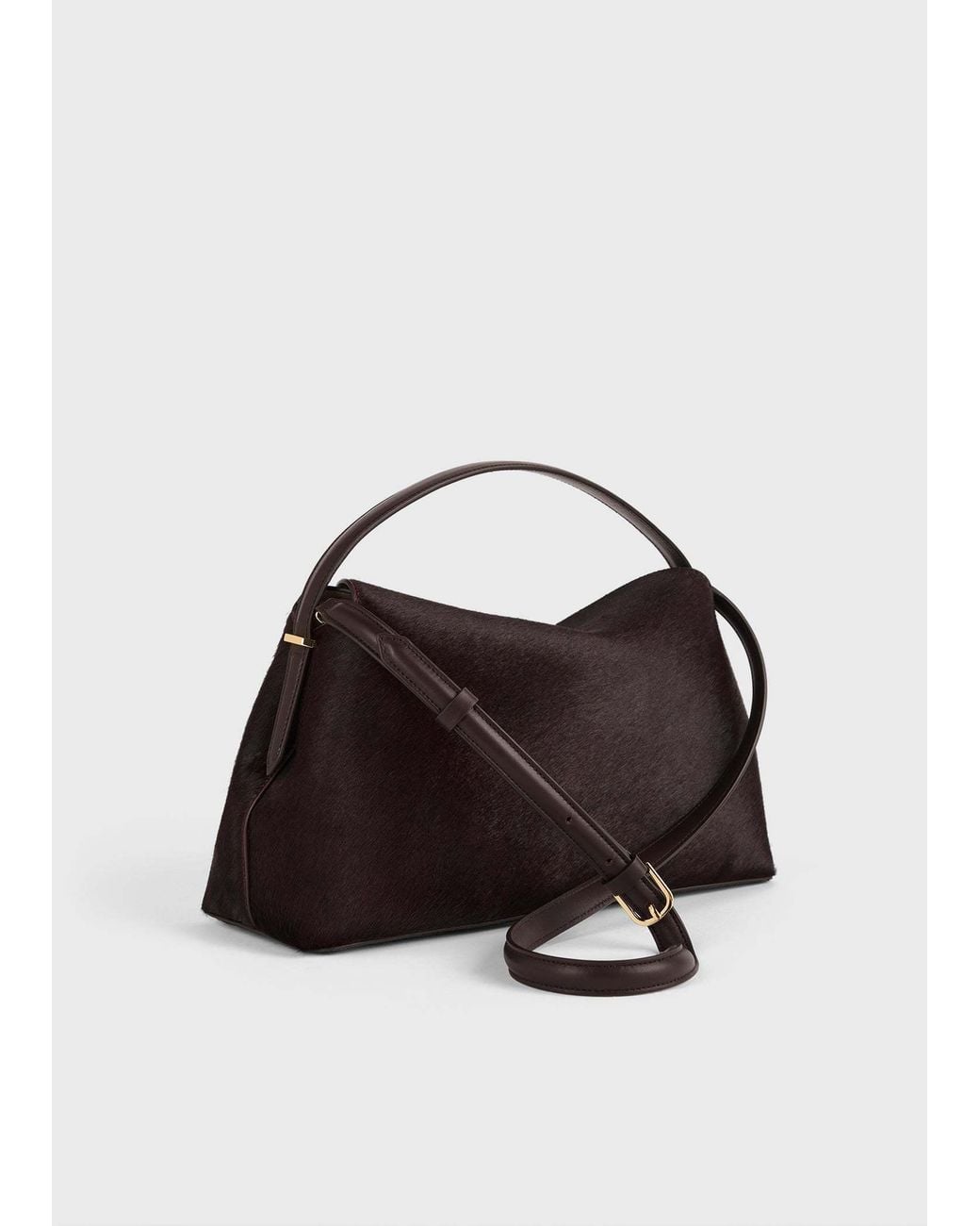 Totême Brown Medium T-Lock Tote Bag