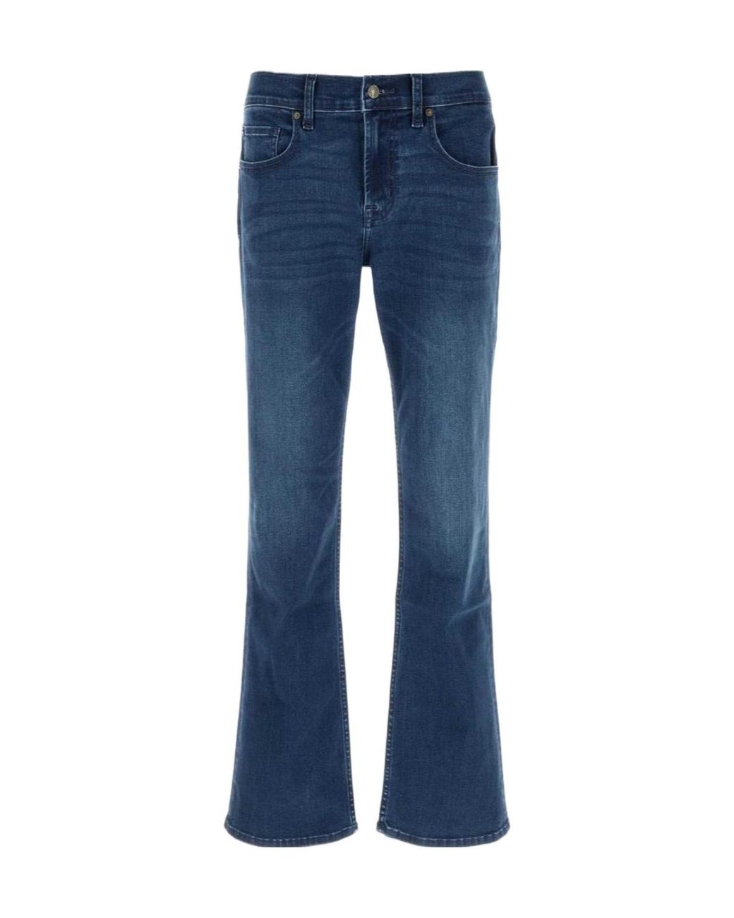 7 For All Mankind Blue Bootcut Jeans for men