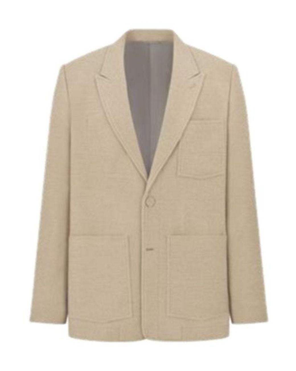 Dior Natural Homme Classic Single-Breasted Blazer for men