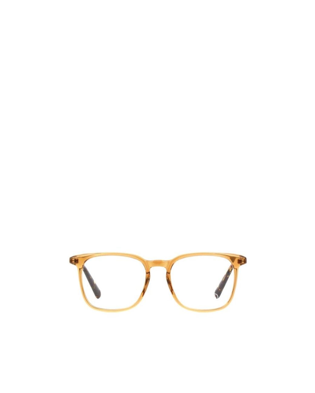 Moncler Metallic Eyewear Square Frame Glasses for men