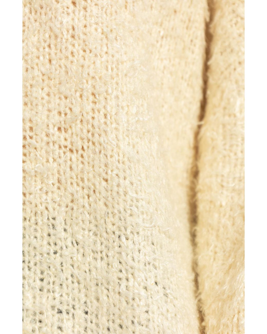 Totême  Natural Totême Boxy Knitted Jumper