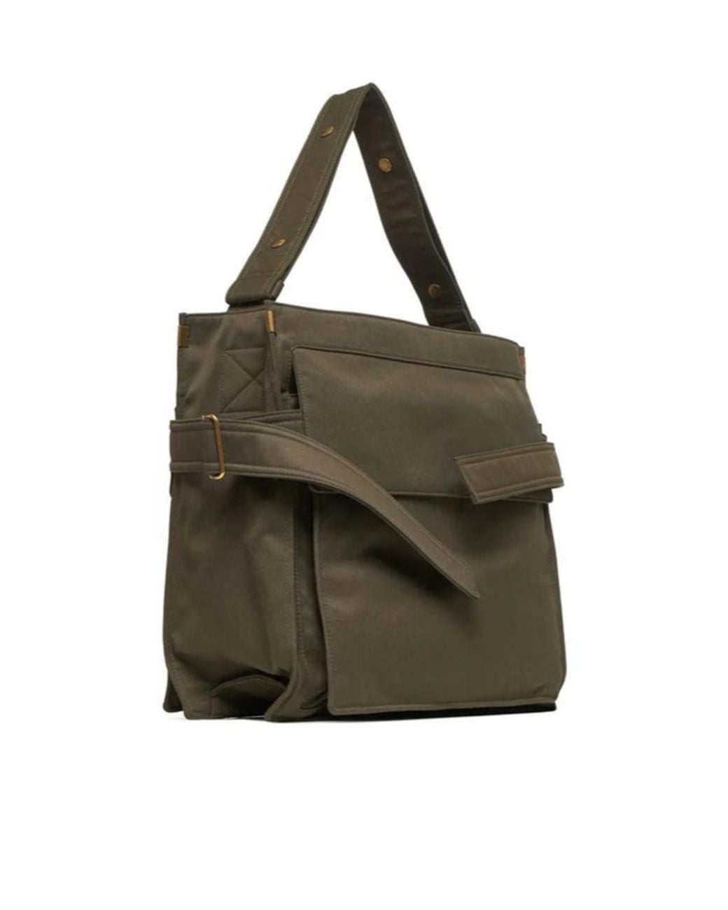 Burberry Green Foldover-Top Trench Shopper Bag for men
