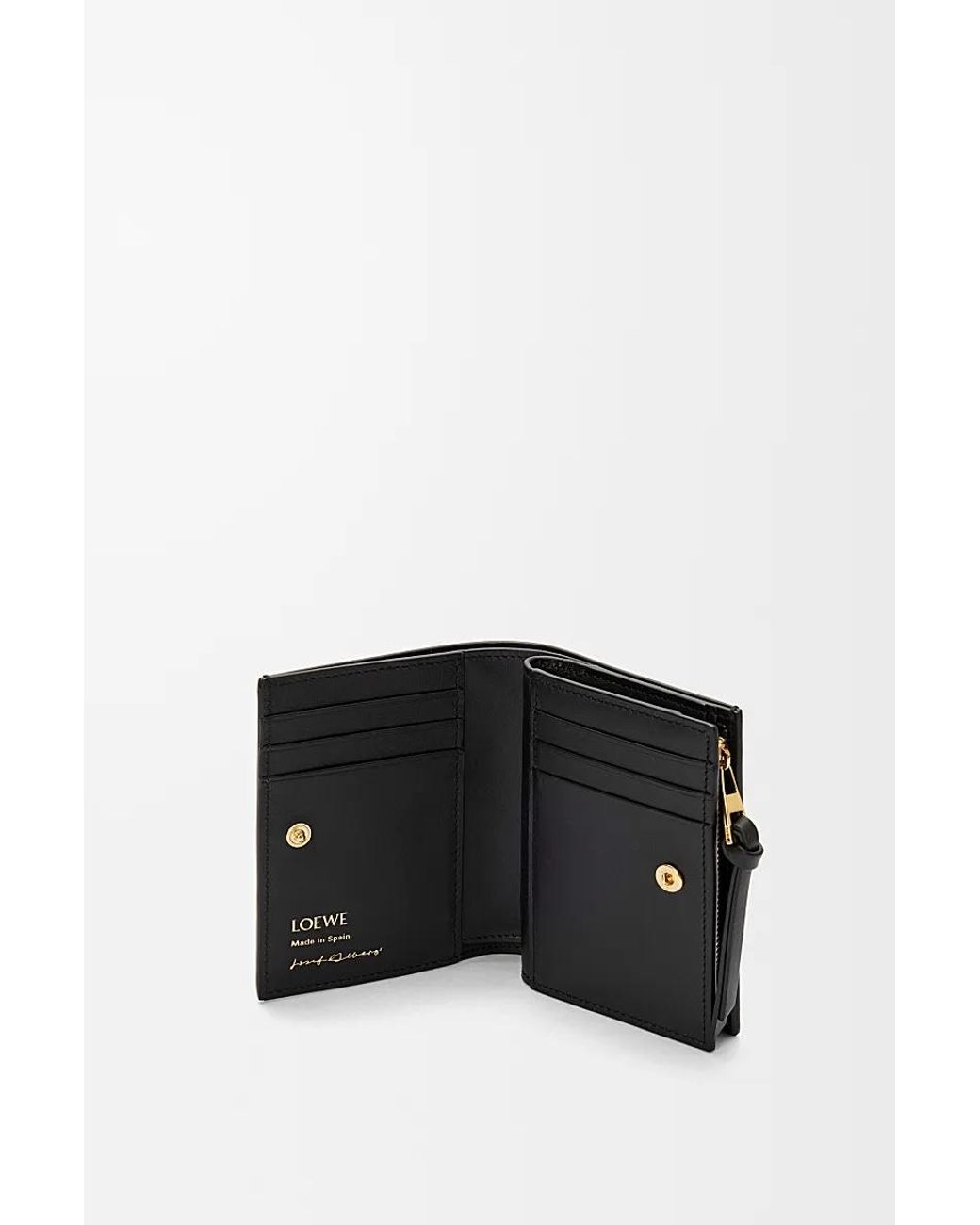 Loewe Purple Compact Wallet