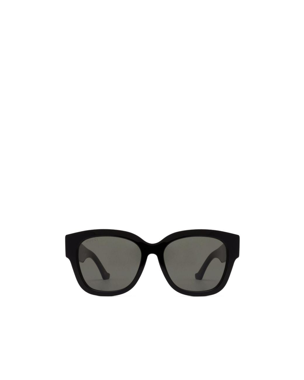 Gucci Blue Eyewear Low Nose Bridge Round Frame Sunglasses