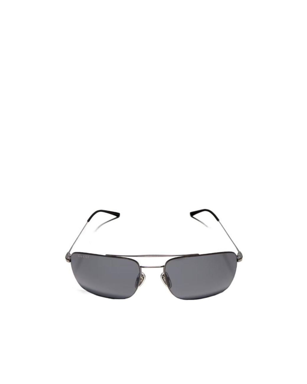 Gucci White Specialized-Fit Navigator Sunglasses for men