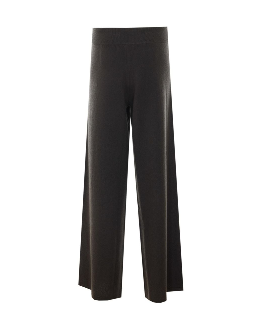 Lisa Yang Black Sofi Drawstring Knitted Trousers