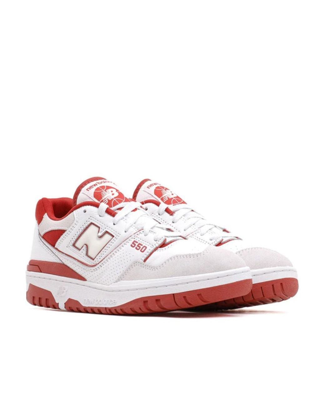 New Balance White 550 'Astro Dust' Lace-Up Sneakers for men