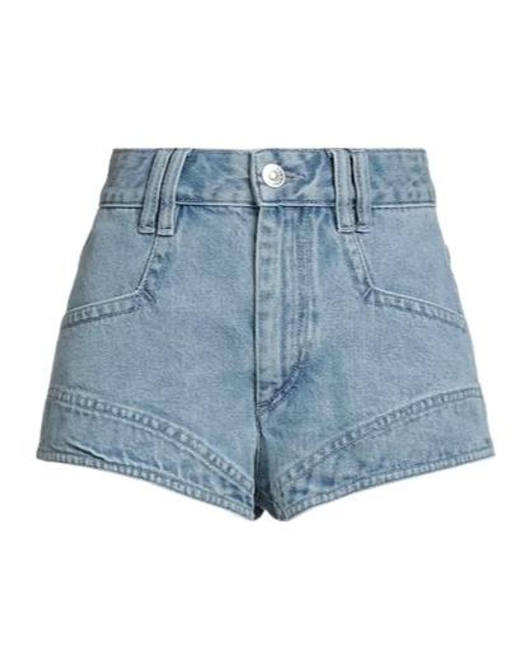 Isabel Marant Blue Denim Shorts