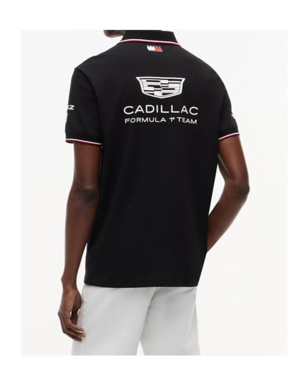 Tommy Hilfiger Black Short-Sleeved Polo Shirt for men