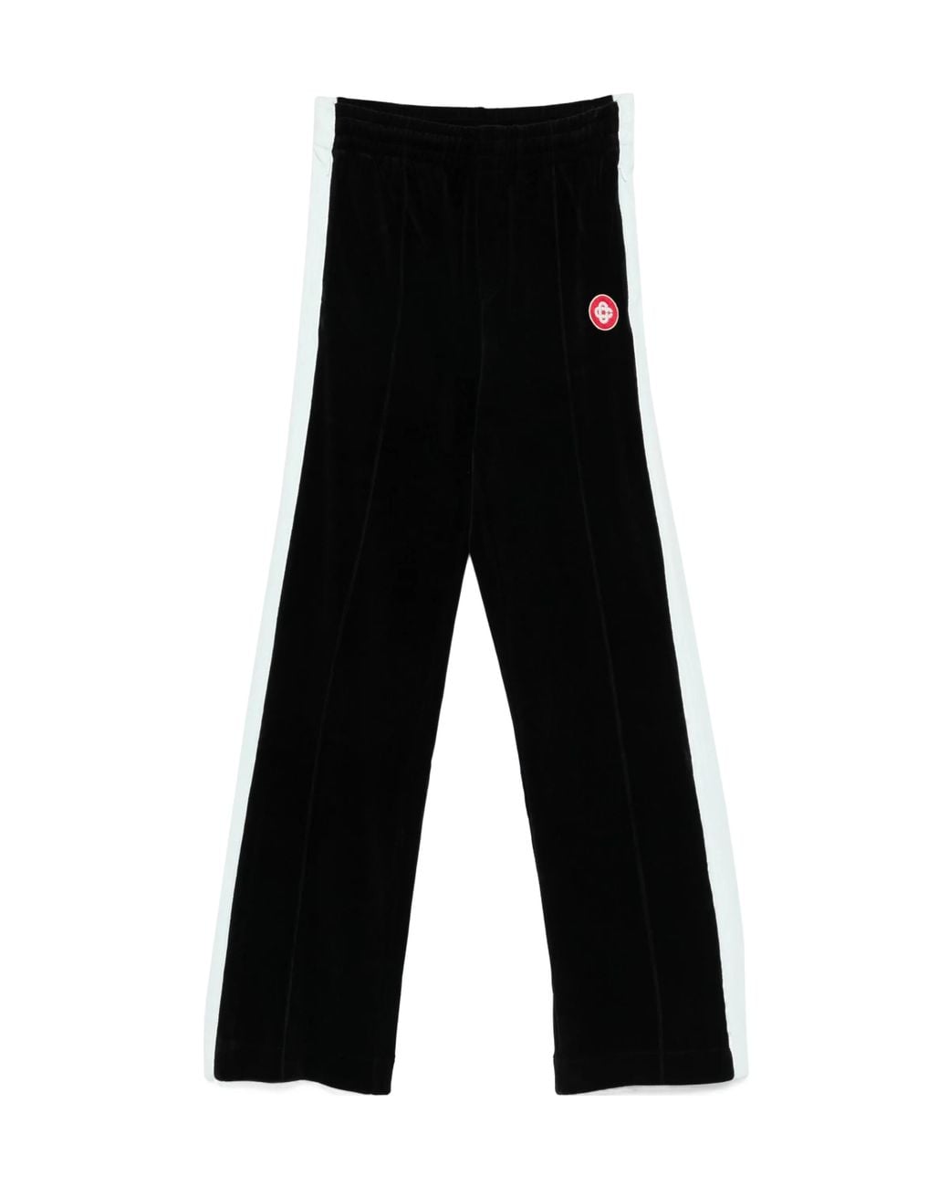 Casablanca Black Contrast-Stripe Track Pants for men