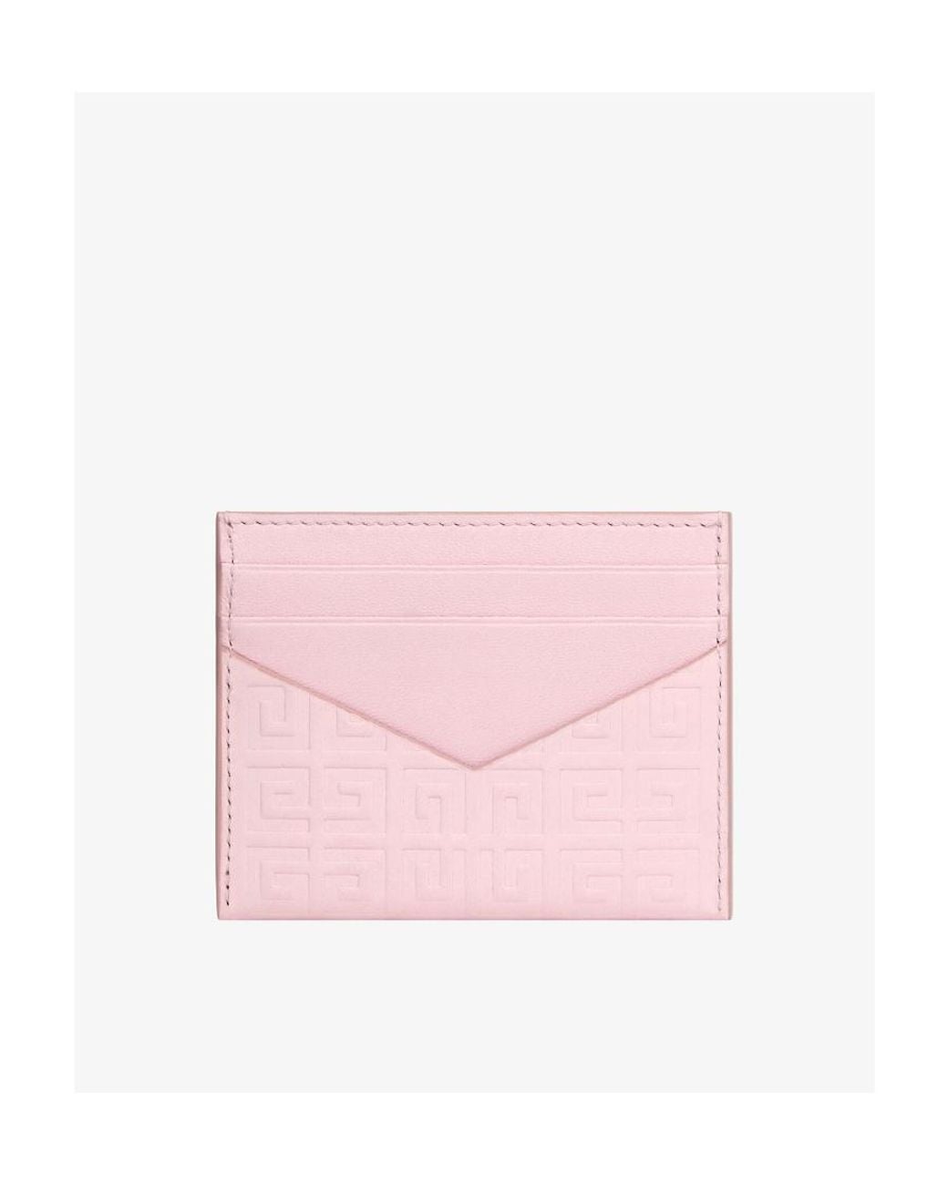Givenchy Pink G Cut Card Holder