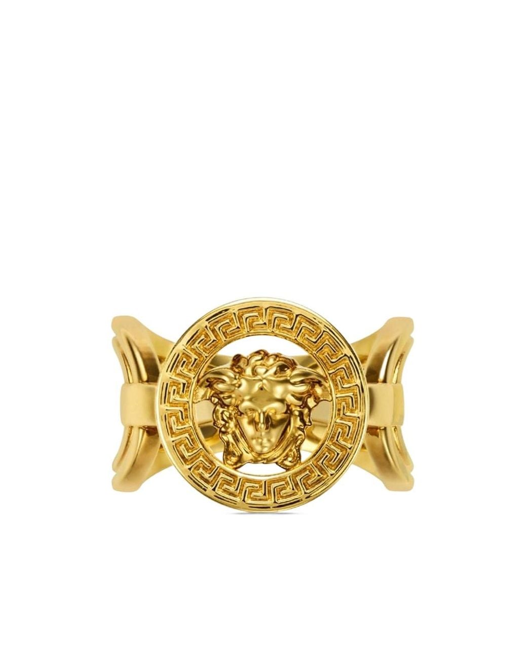 Versace Metallic Medusa Polished Finish '95 Ring