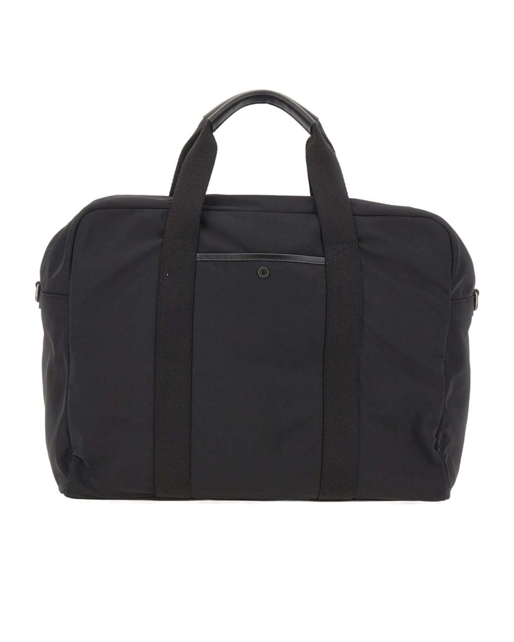 Gianni Chiarini Black Oslo Duffle Bag for men