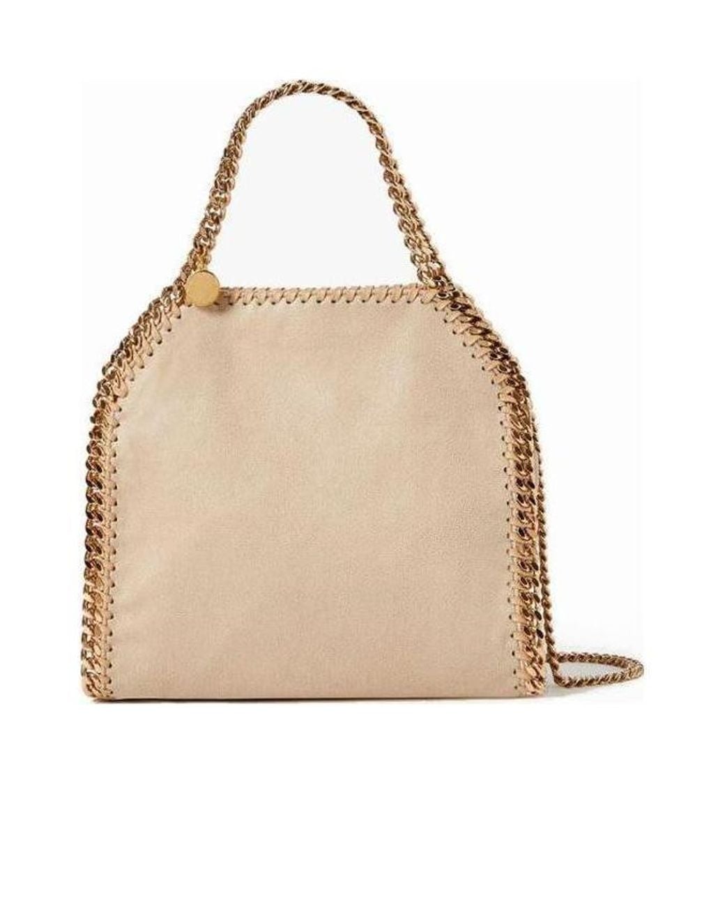 Stella McCartney Natural Falabella Mini Tote Bag