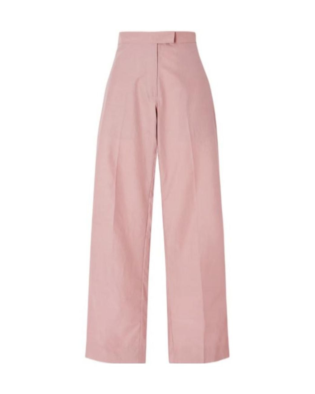 Sharon Wauchob Pink Cotton And Silk-Blend Pants