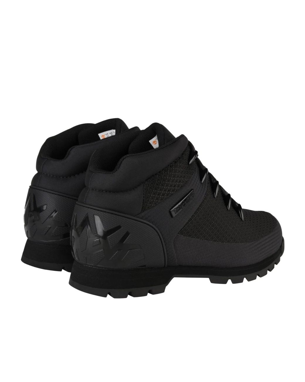 Timberland Black Front Lace-Up Boots for men