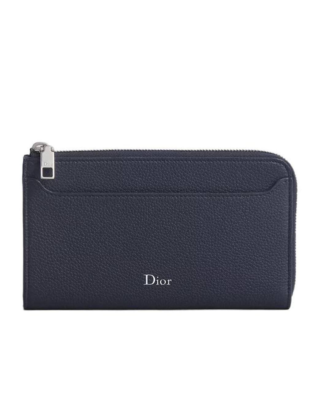 Dior Blue Archie Zipped Pouch for men