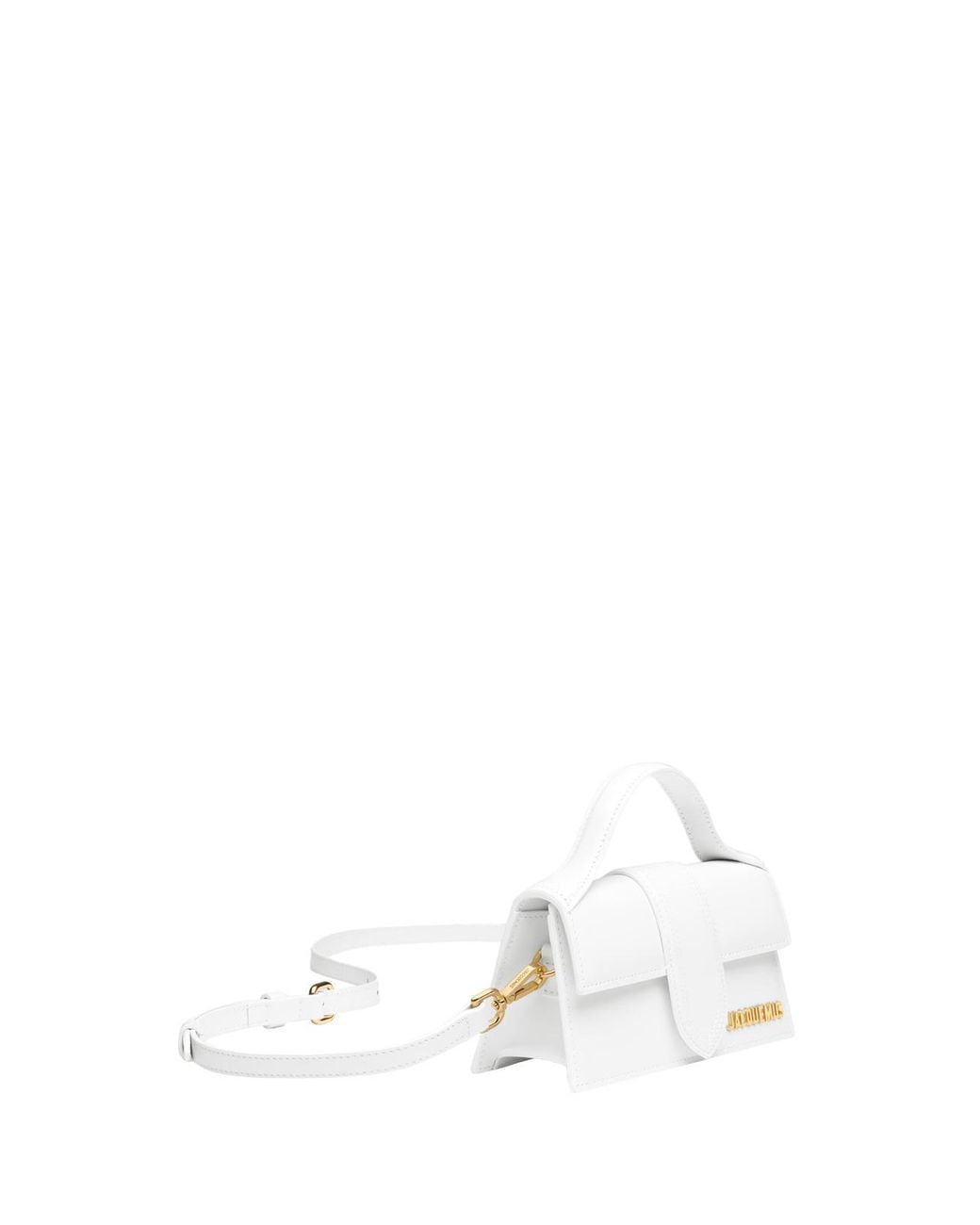 Jacquemus White Mini Top Handle Shoulder Bag