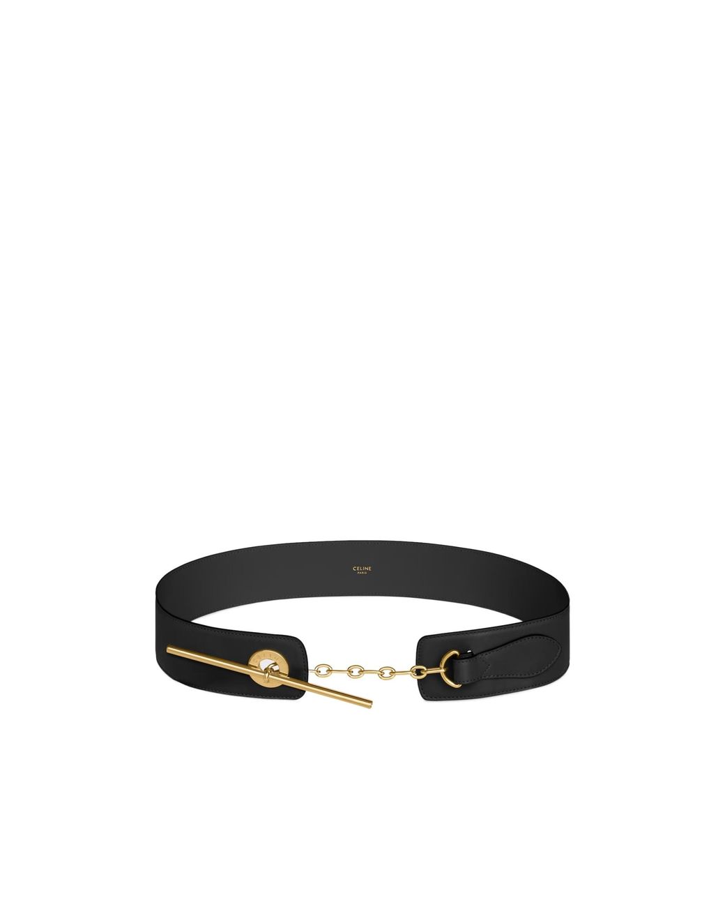 Céline White Large 50Mm Disc Belt