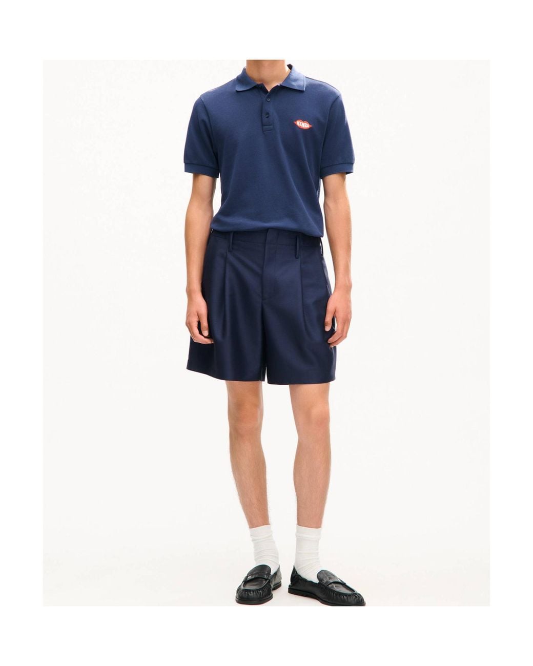 KENZO Blue Loves' Slim Polo for men