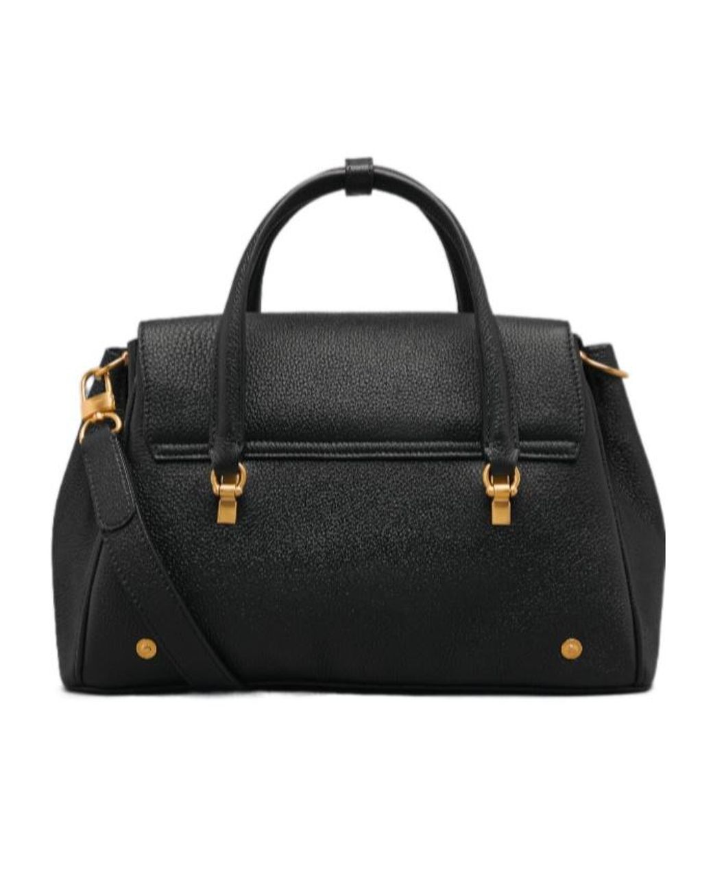 Thom Browne Black Small Bolton Top Handle Bag