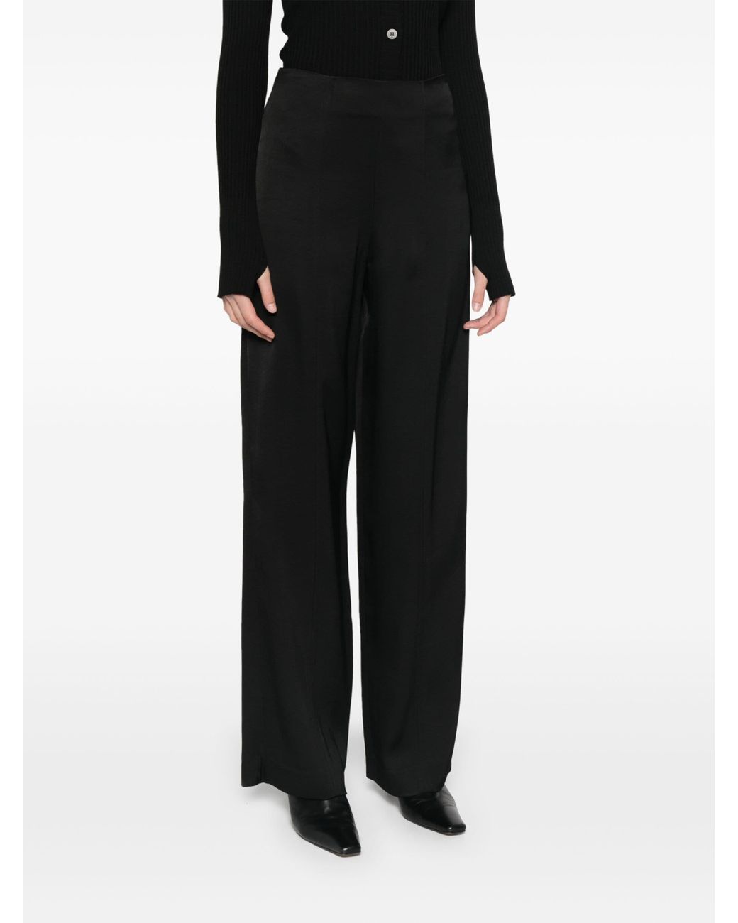 Loulou de Saison Black Talia Trousers