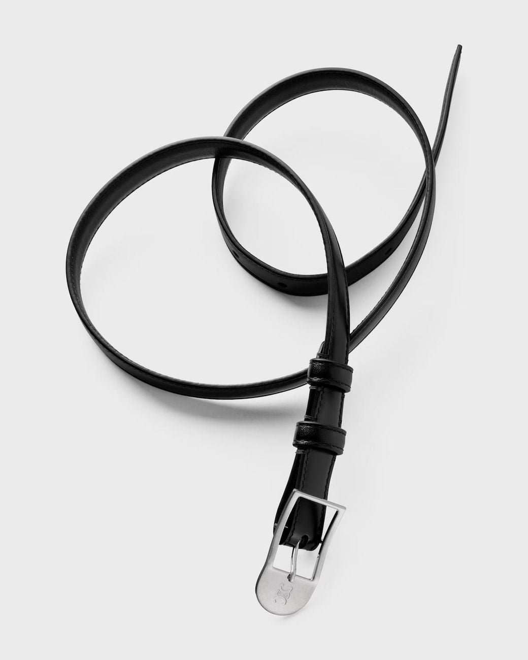 Céline White Bc-25 Belt 18 for men
