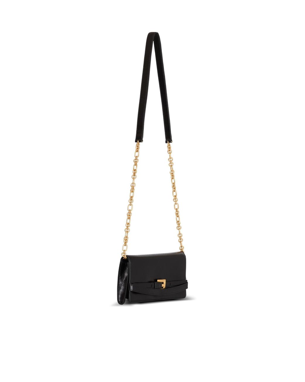 Balmain Black Shuffle Chain Linked Wallet