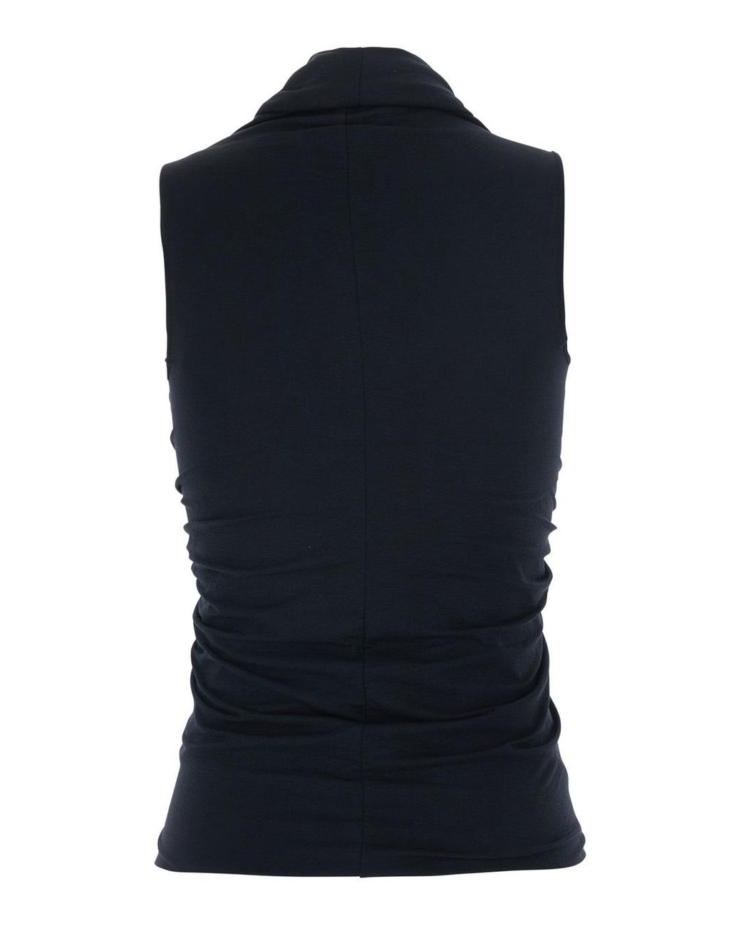 Rick Owens Blue Sleeveless Tops
